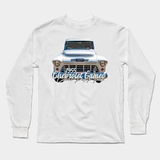 1955 Chevrolet Cameo Carrier Pickup Truck Long Sleeve T-Shirt